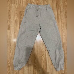 TNA heathered beige mega fit SMALL